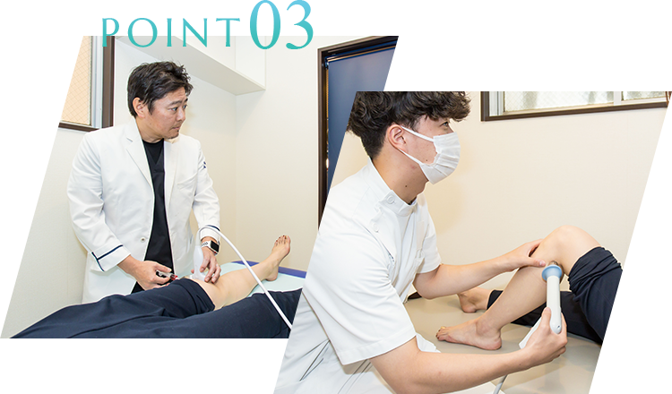 首・腕・肘・腰・足（足首）のお悩み（痛み）、疾患に対して幅広く検査・診断・治療を実施